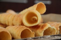 rurki z kremem bitą śmietaną półfrancuskie kruche