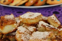 smażone pączki hiszpańskie budyń deser