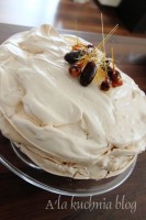 tort bezowy daktyle dacquoise beza advocat torcik daktylowy