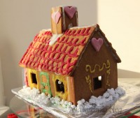 domek piernikowy lukier święta bożenarodzenie ozdobny