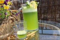 koktajl natka pietruszka cytryna orzeźwiający napój sok
