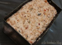 chleb na zakwasie oliwki suszone pomidory otreby