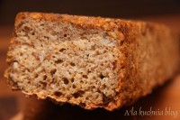 chleb na zakwasie oliwki suszone pomidory otreby