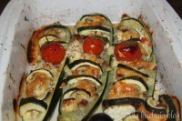 faszerowane warzywa bakłażan cukinia zapiekane ser mięso