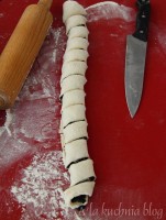 tapas oliwki mozzarella drożdżowe zawijane